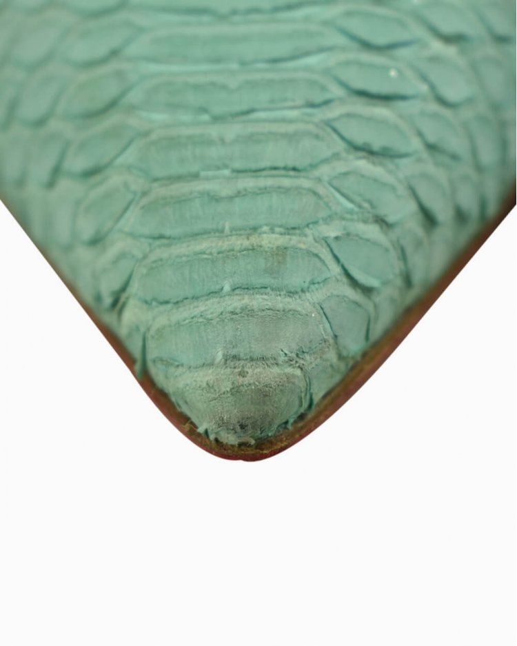 Sapato Christian Louboutin Phyton Original Verde Água Feminino